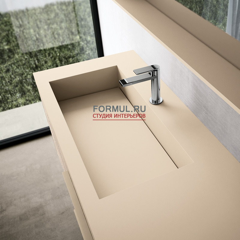 Комплект мебели для ванной Idea Group Sense